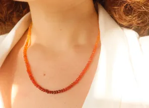 Mexican Fire Opal Necklace