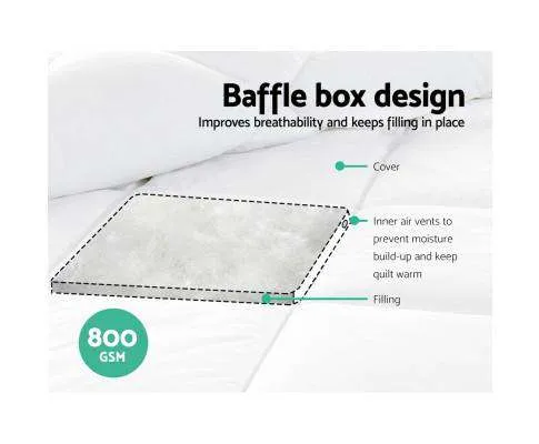 Microfiber Microfibre Bamboo Quilt Winter Duvet Doona