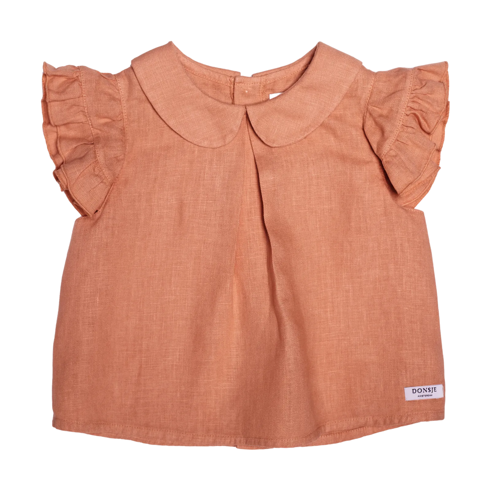 Mimi Linen Blouse | Ginger Spice