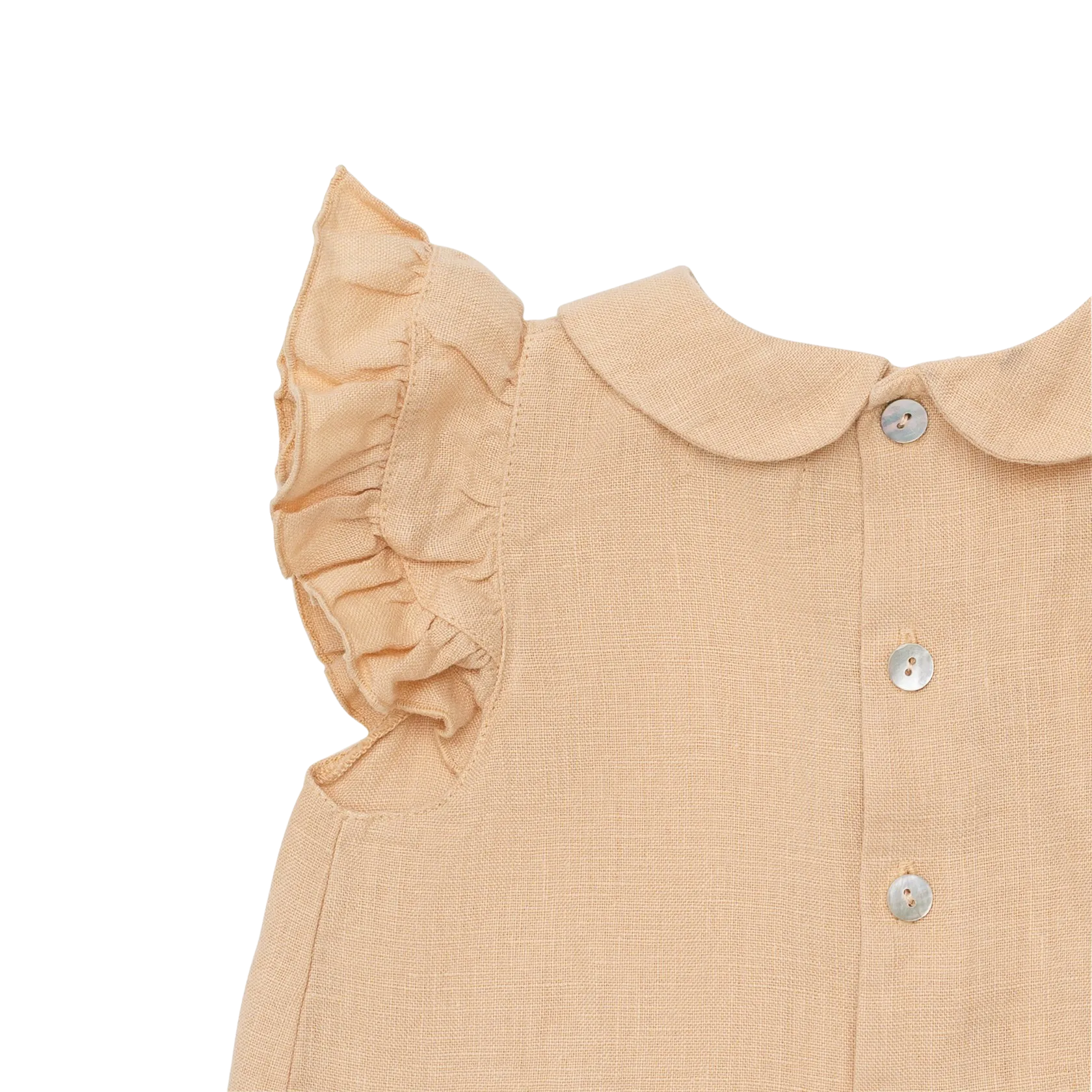 Mimi Linen Blouse | Rose Latte