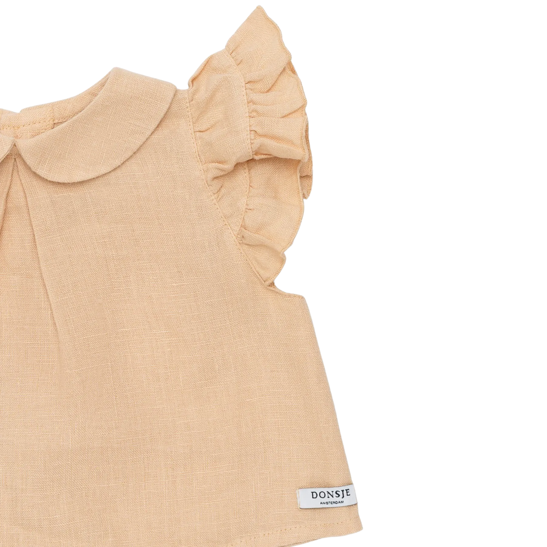 Mimi Linen Blouse | Rose Latte