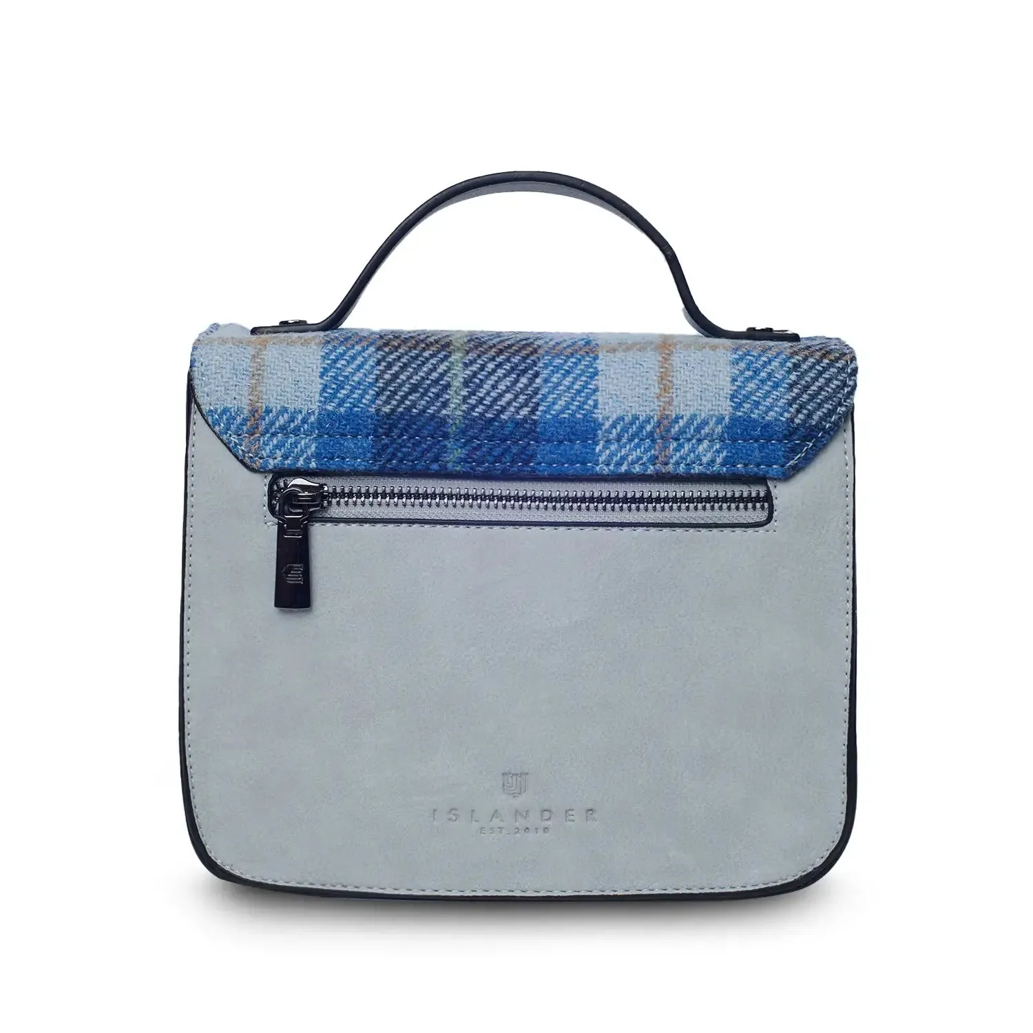Mini Calton satchel with Harris Tweed®