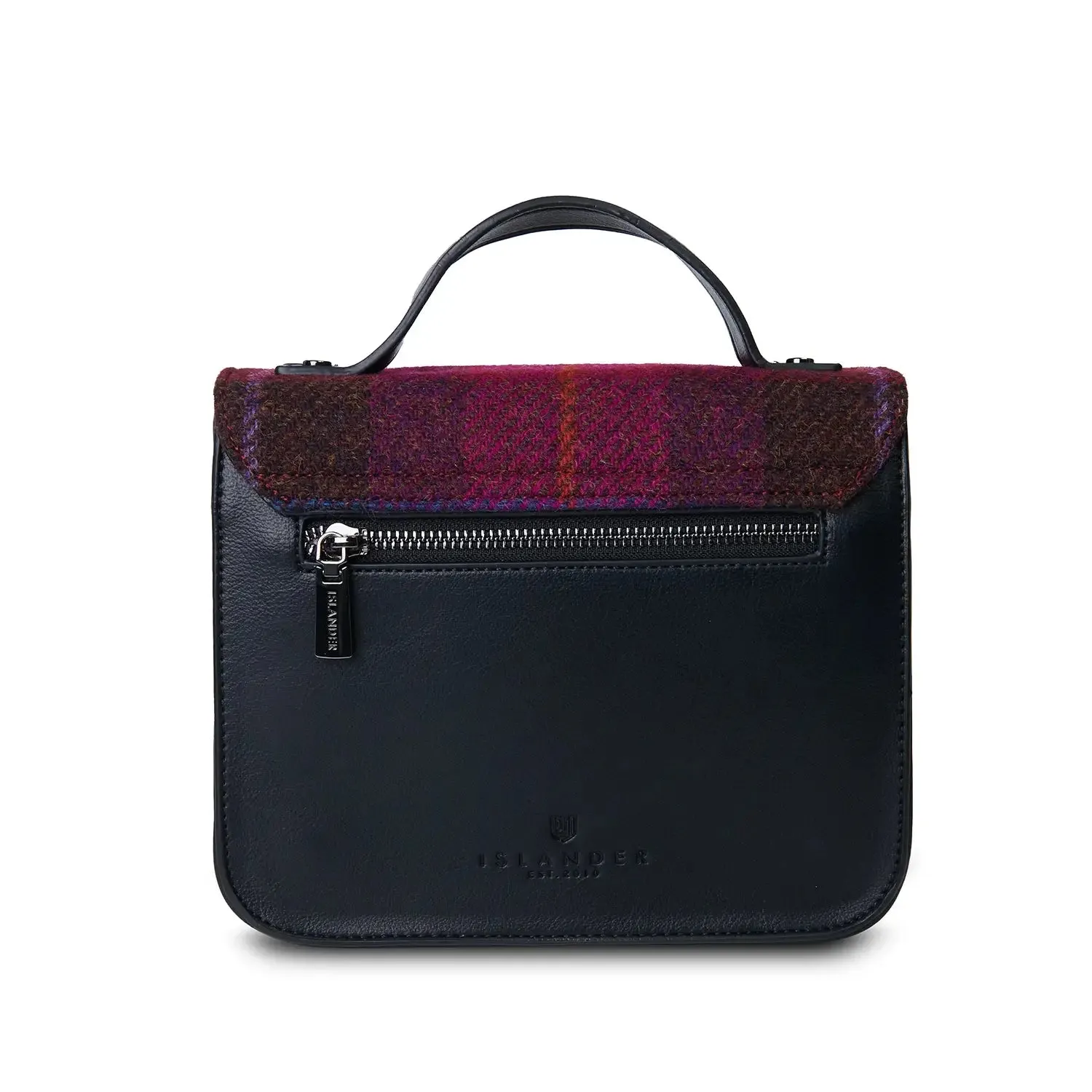 Mini Calton satchel with Harris Tweed®