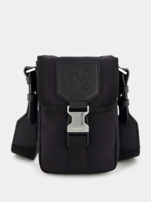 Monogram Black Messenger Bag