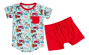 Morgan T-Shirt and Shorts Set- Final Sale