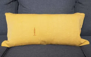 Moroccan Sabra Cactus Silk Lumbar Pillow Cover