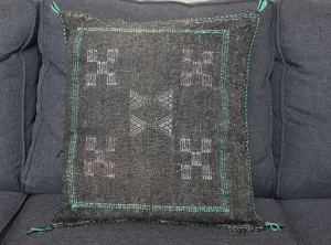 Moroccan Sabra Cactus Silk Throw Pillow Cover