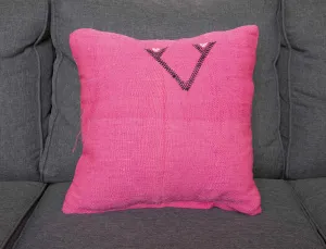 Moroccan Sabra Cactus Silk Throw Pillow Cover