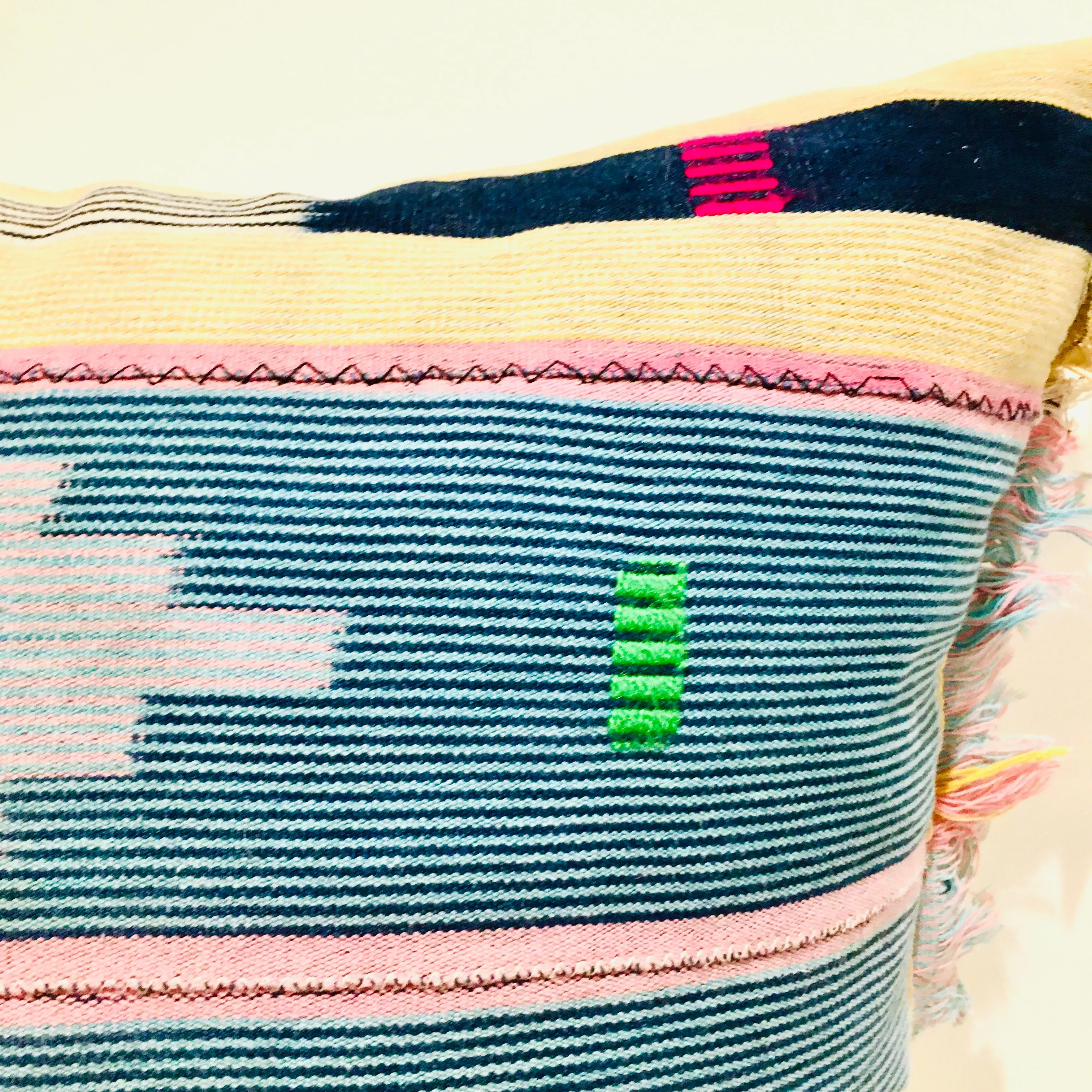 Mud Cloth  Pillow 22”x22”