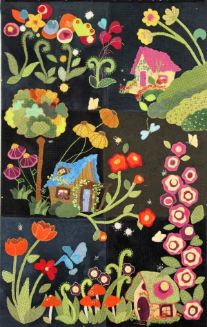 My Blue Heaven Wool Applique