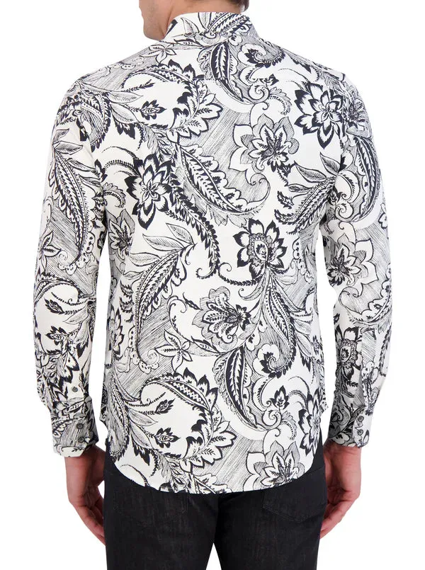 Nadeera Long Sleeve Button Down Shirt