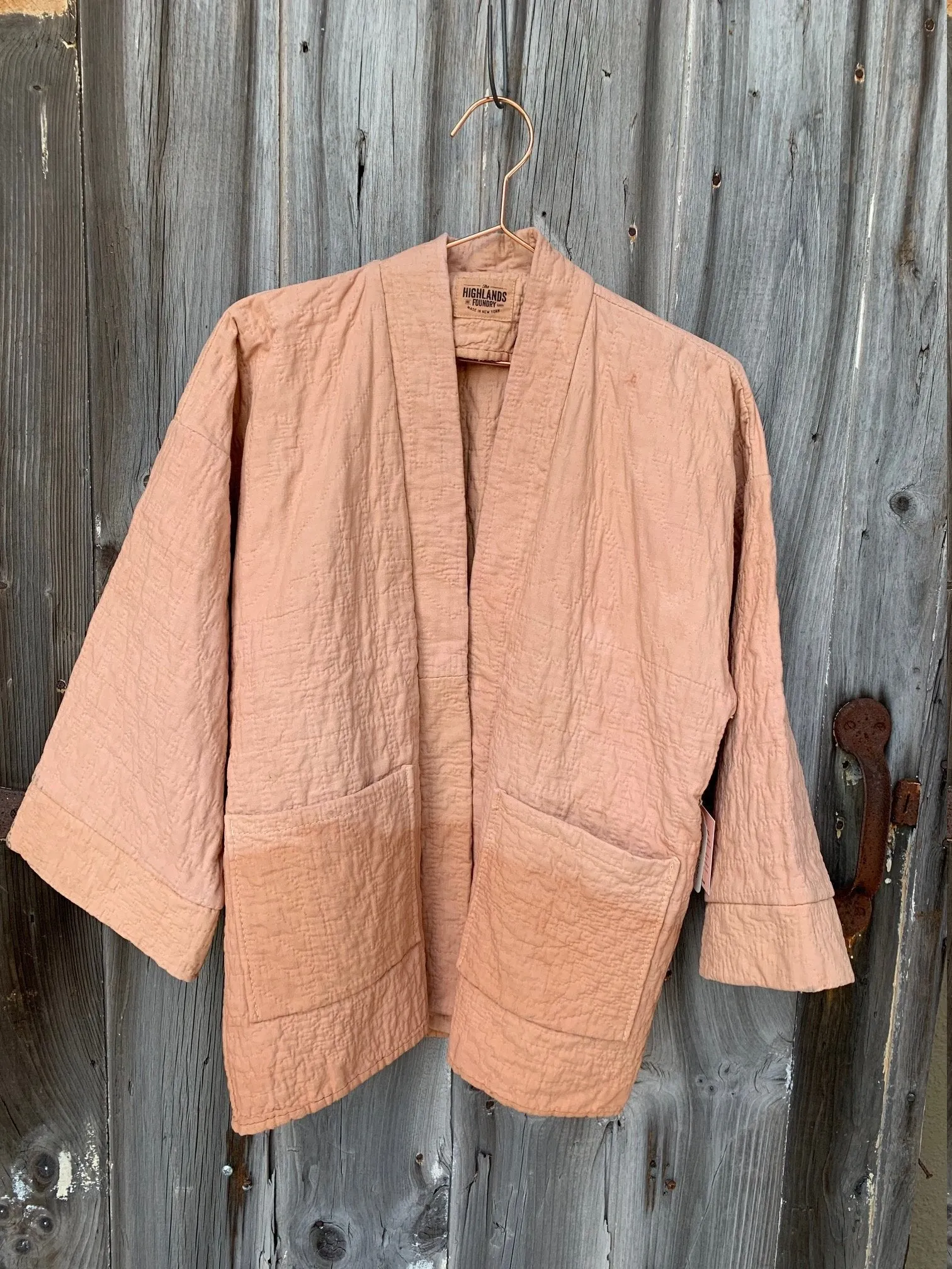 Natural Dyed Quilt Jacket