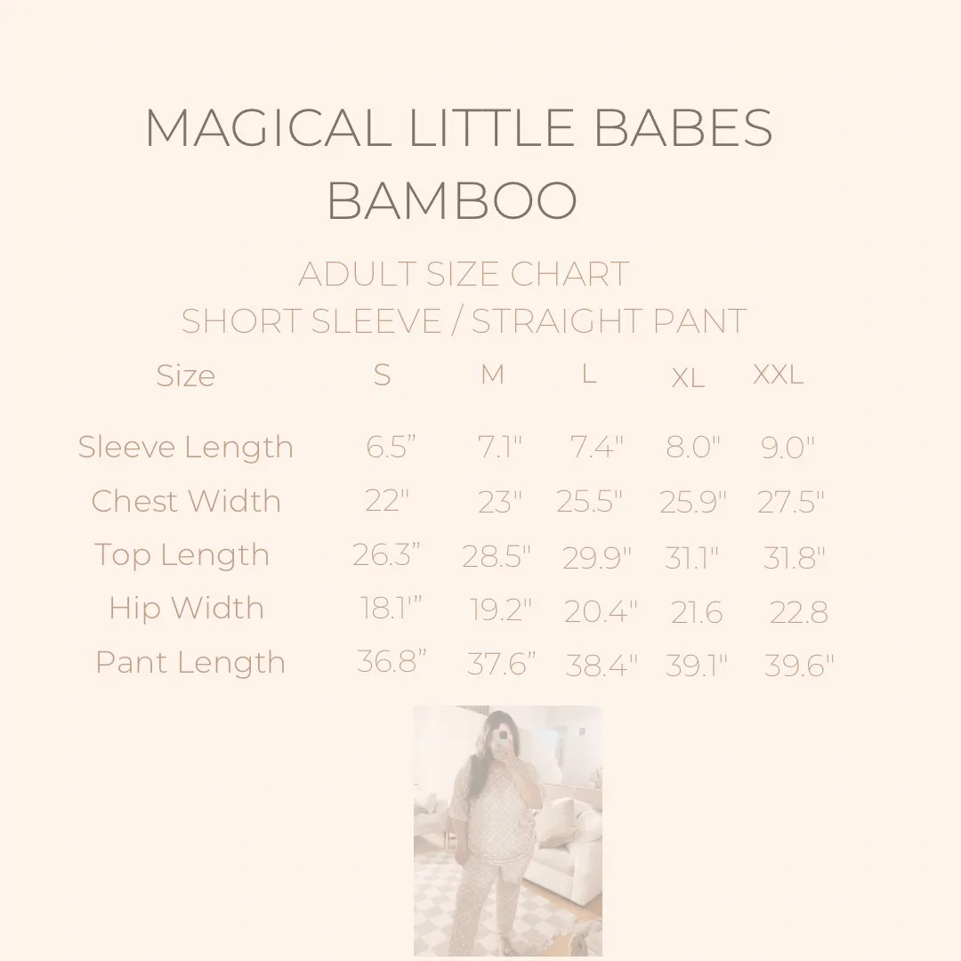 Neutral Pumpkin Bamboo PJ Romper/ Two Piece SHORT Sleeve Set *READY TO SHIP