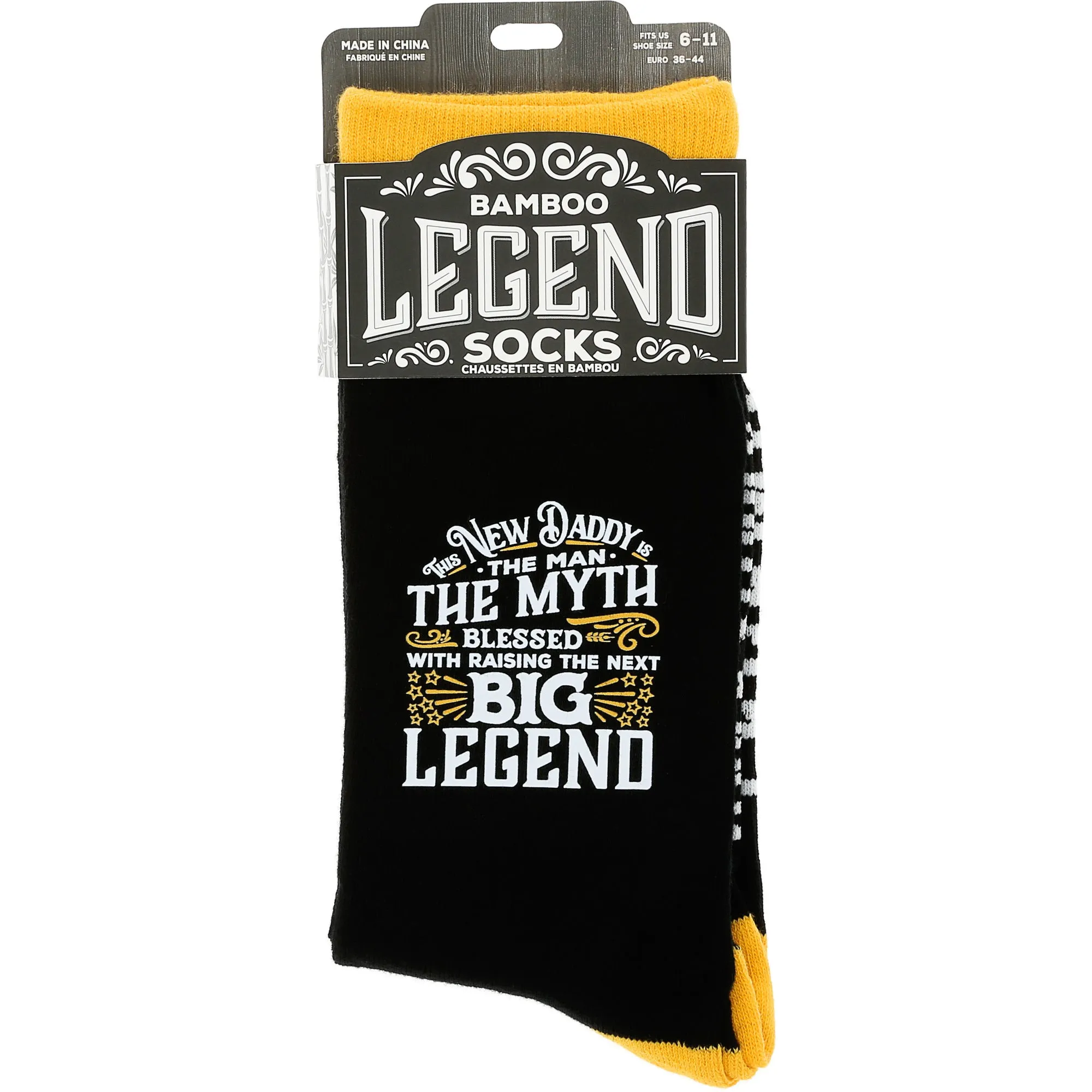 New Daddy Bamboo Crew Socks