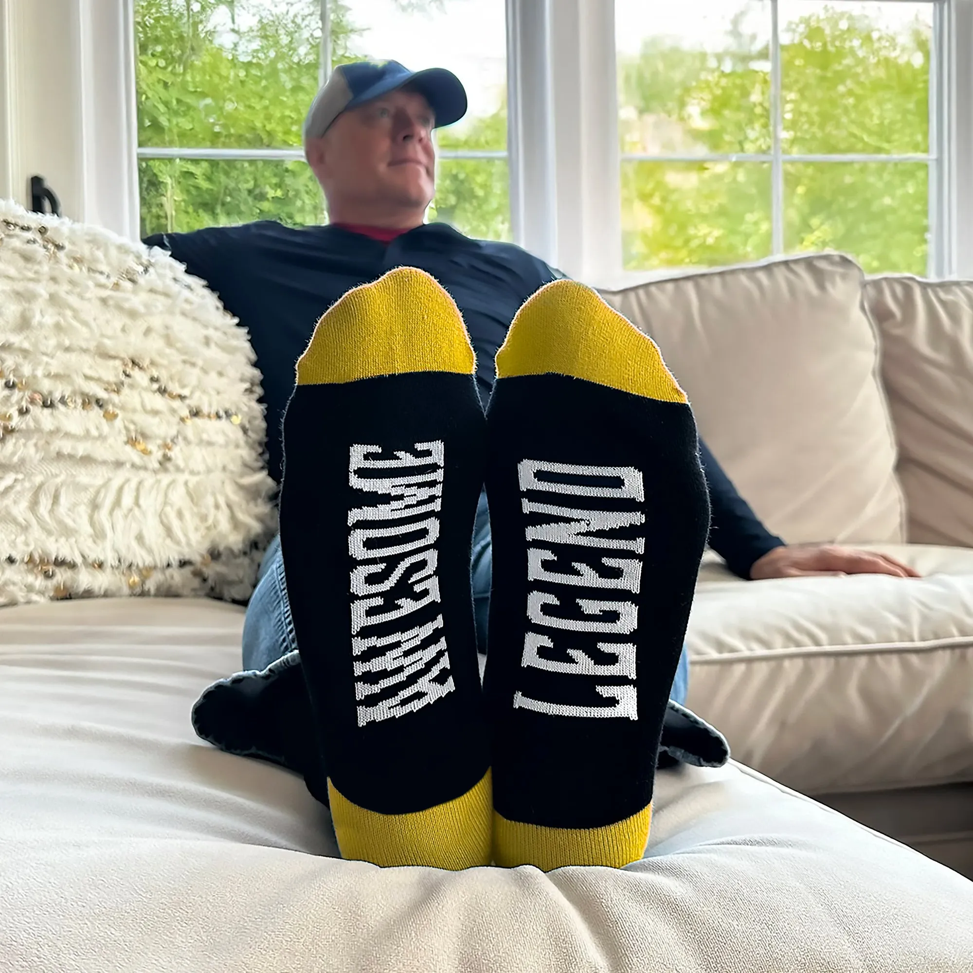 New Daddy Bamboo Crew Socks