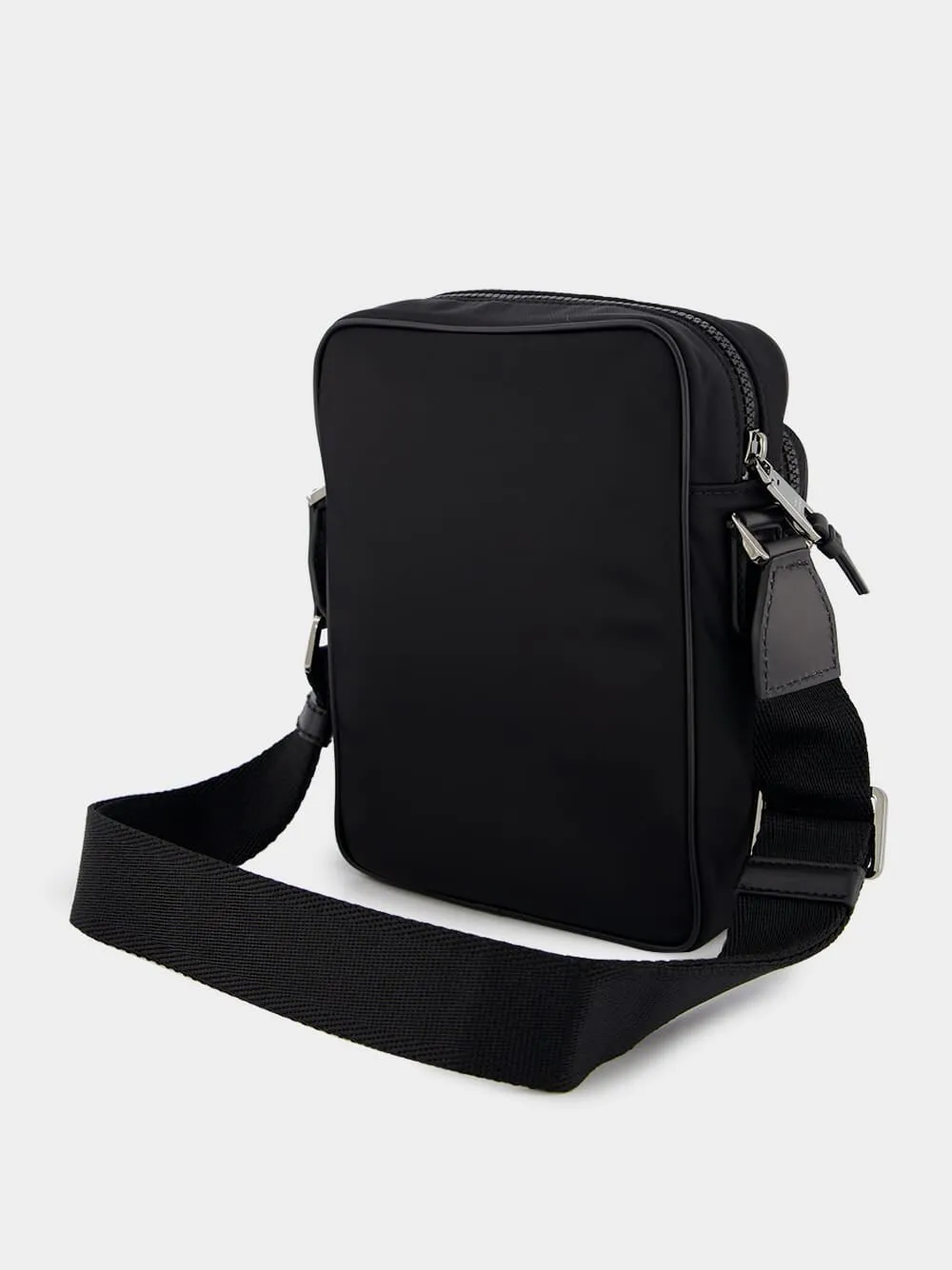Nylon Crossbody Logo Bag