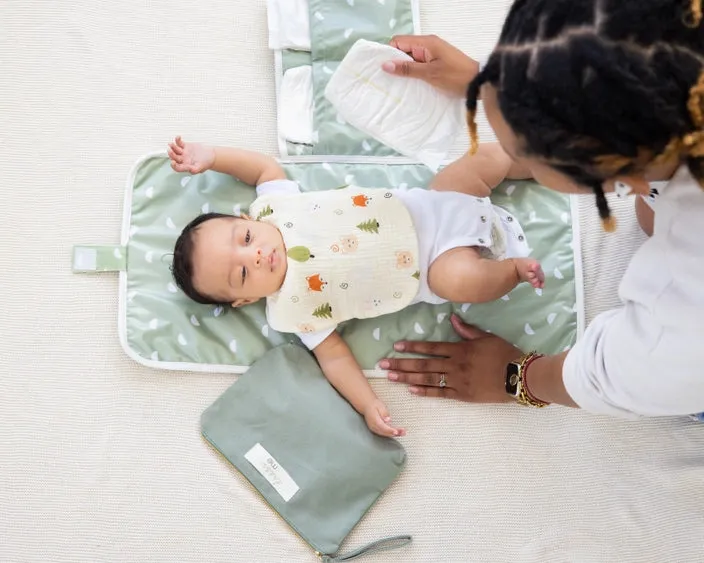 Organic Sage Changing Mat