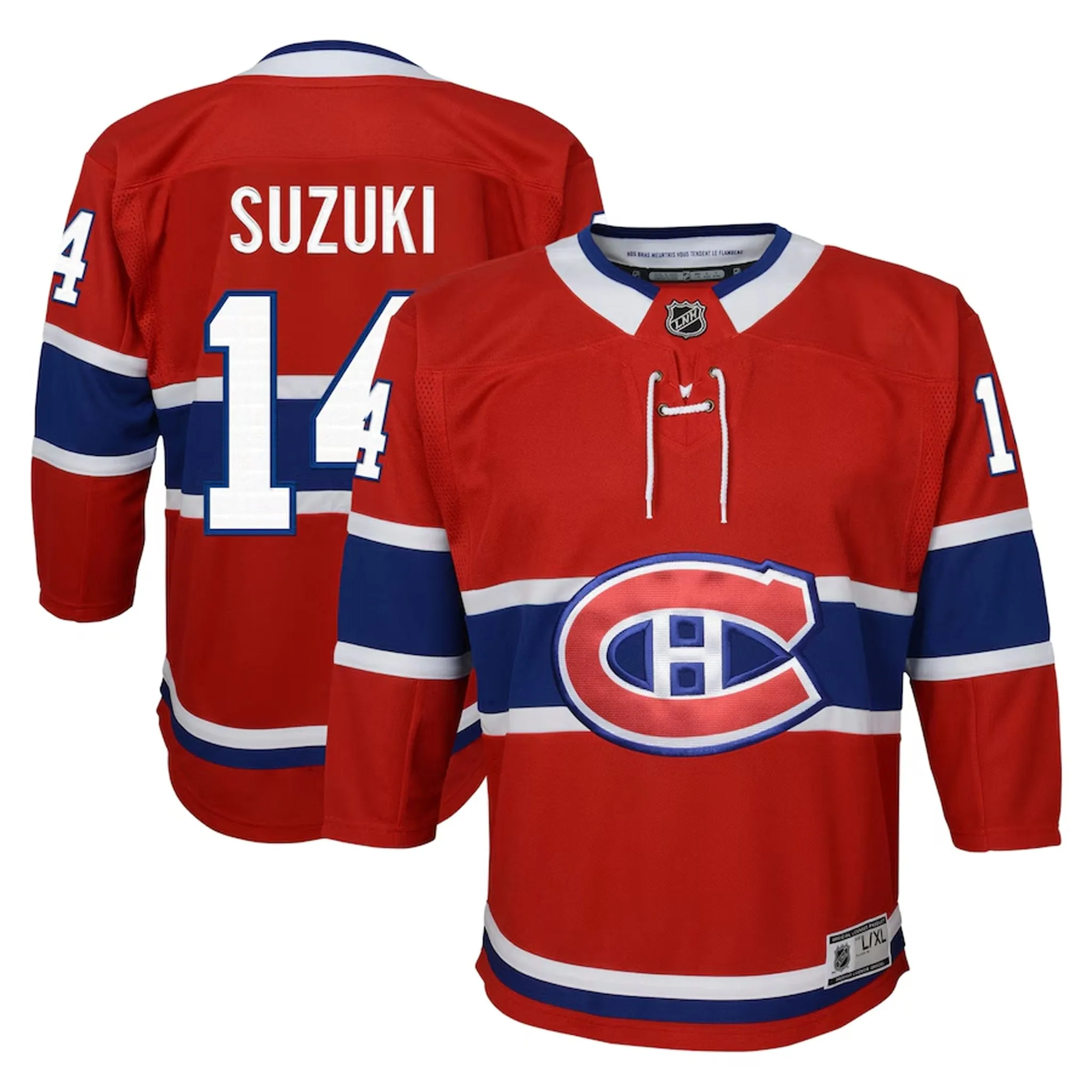 Outer Stuff Premier Junior Jersey - Montreal Canadiens Nick Suzuki