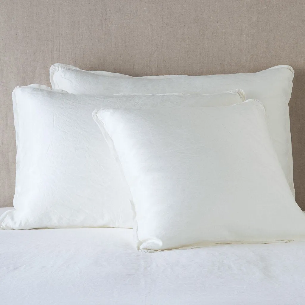 Paloma Deluxe Sham - Winter White