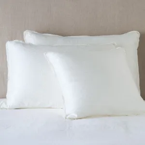 Paloma Deluxe Sham - Winter White