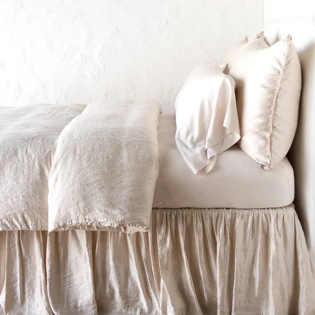 Paloma Duvet Cover - Pearl - King