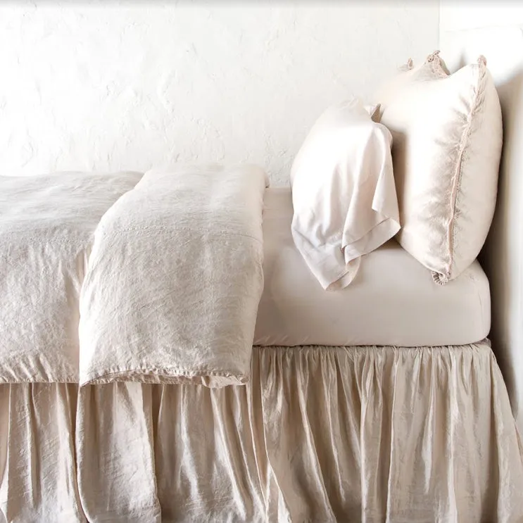 Paloma Duvet Cover - Pearl - Queen