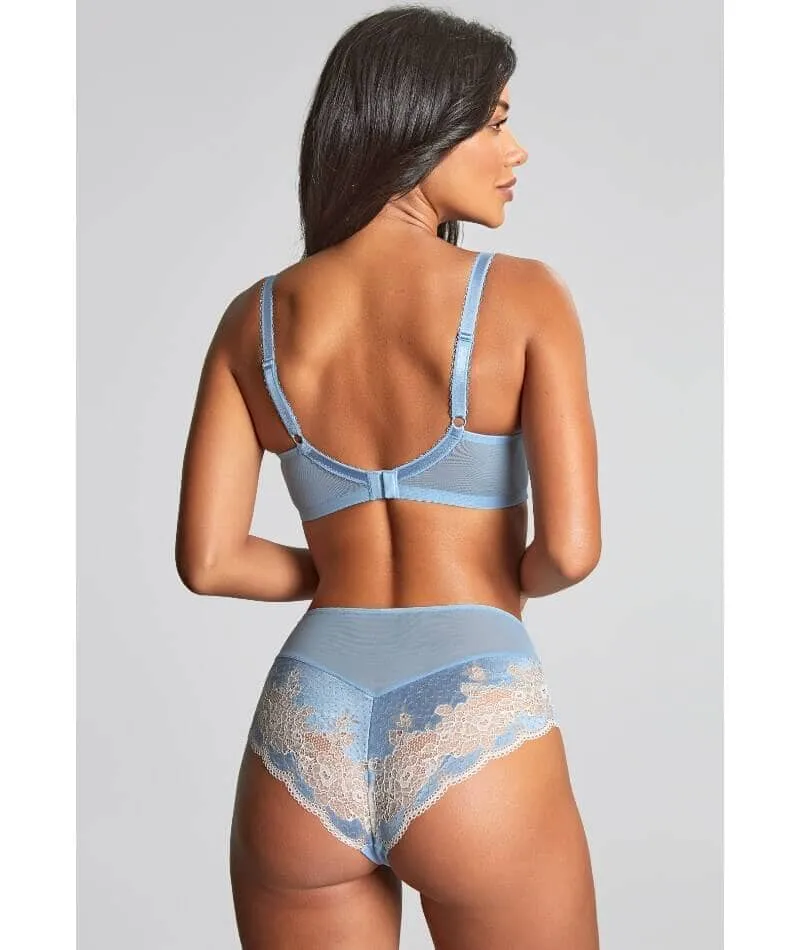 Panache Clara Deep Brief - Dusky Blue