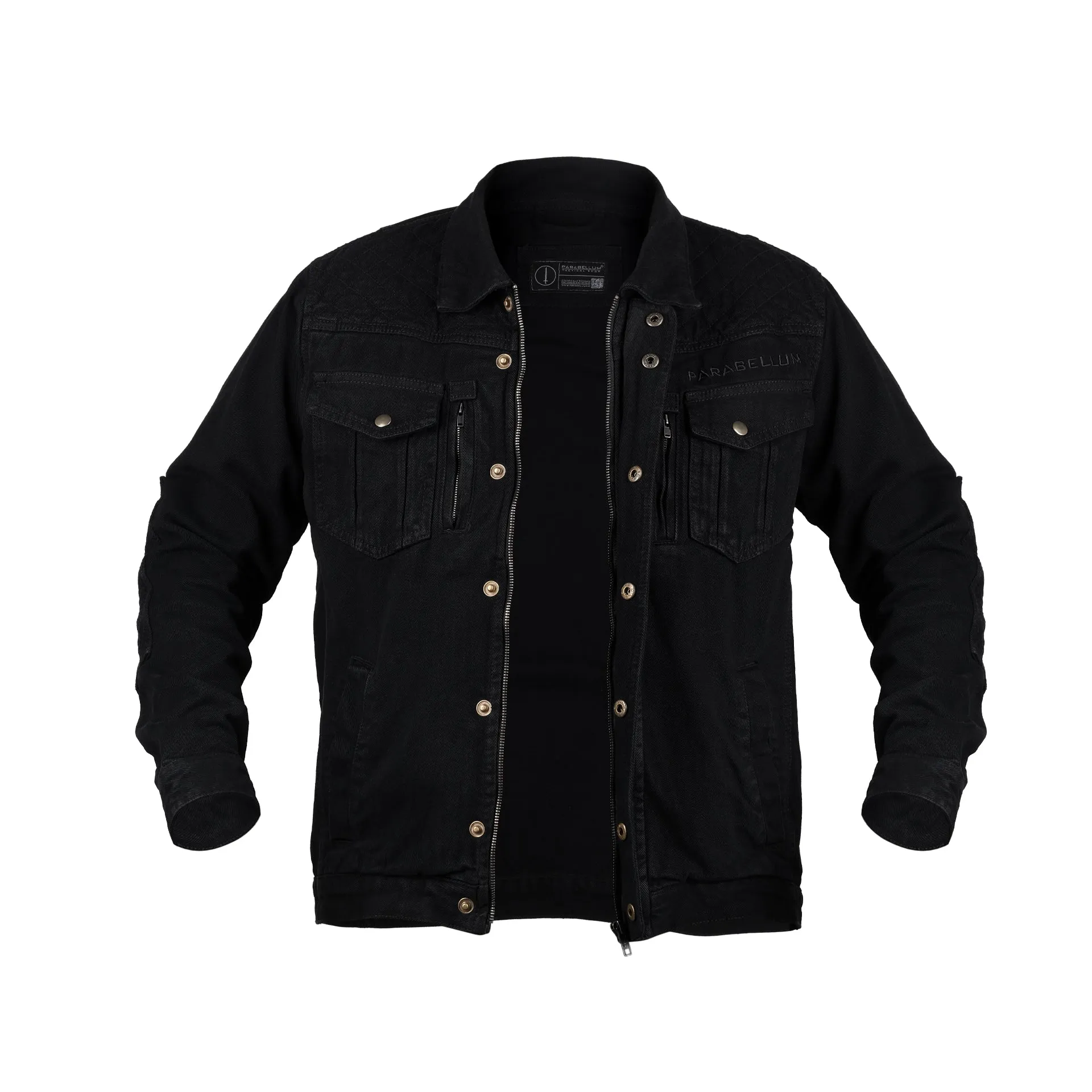 Parabellum®  Ryder Denim Jacket Black