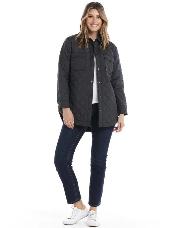 Pasadena Quilted Shacket