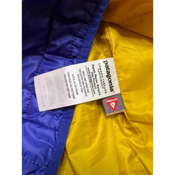 Patagonia Women’s Nano Puff® Pullover Jacket - Quilted Pattern Primaloft - S