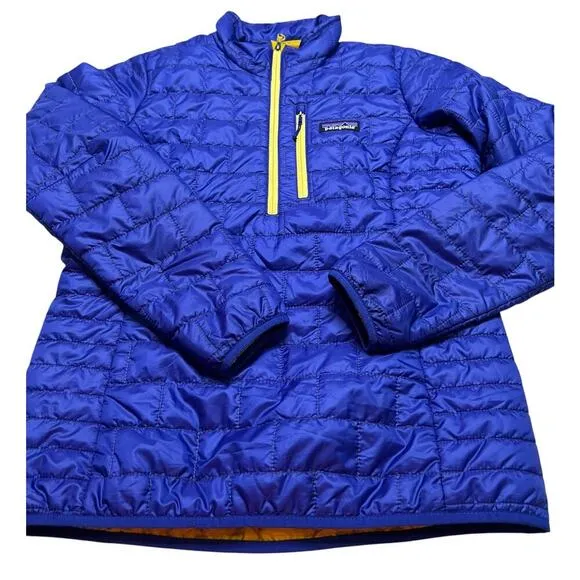 Patagonia Women’s Nano Puff® Pullover Jacket - Quilted Pattern Primaloft - S