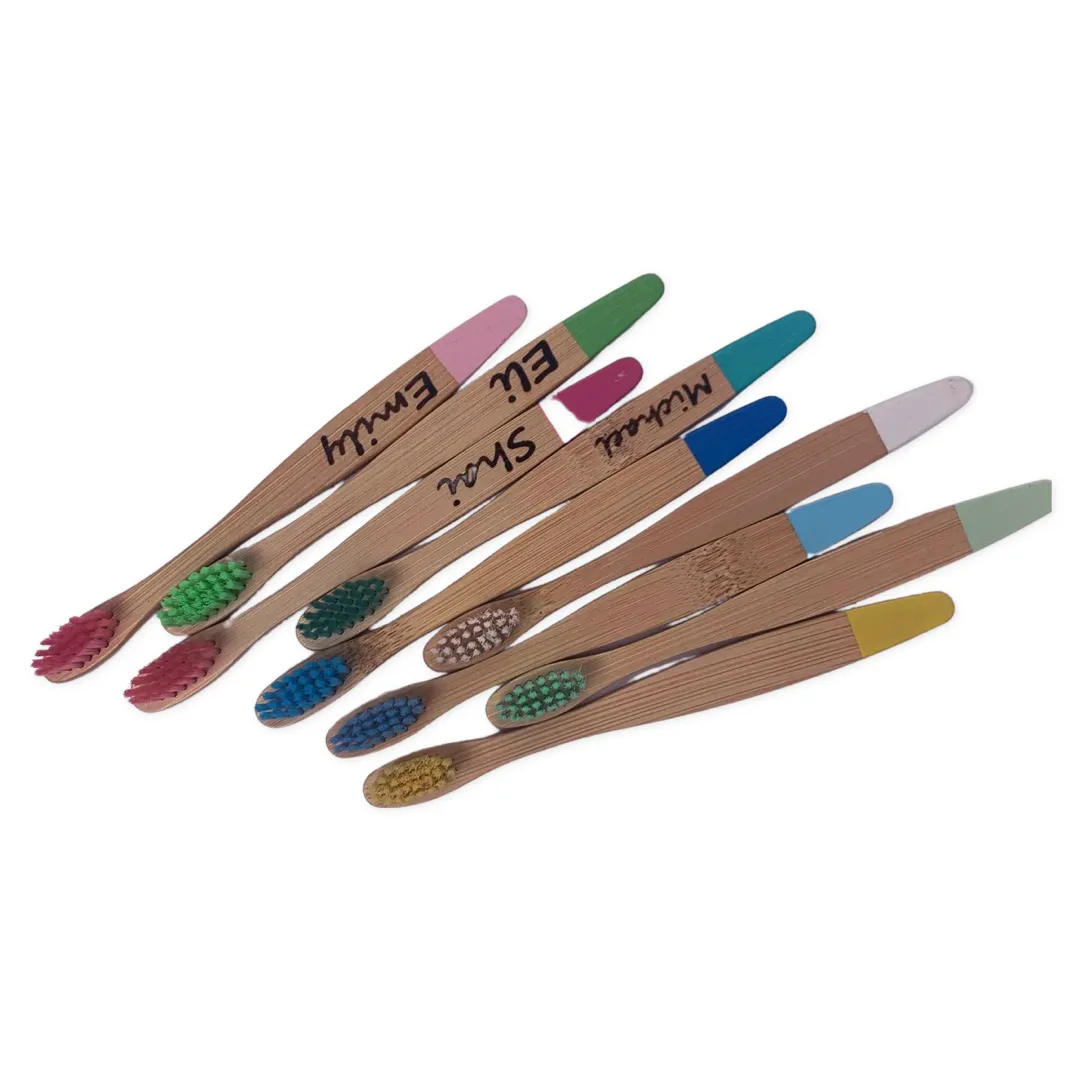 Personalized Kids Bamboo Toothbrush
