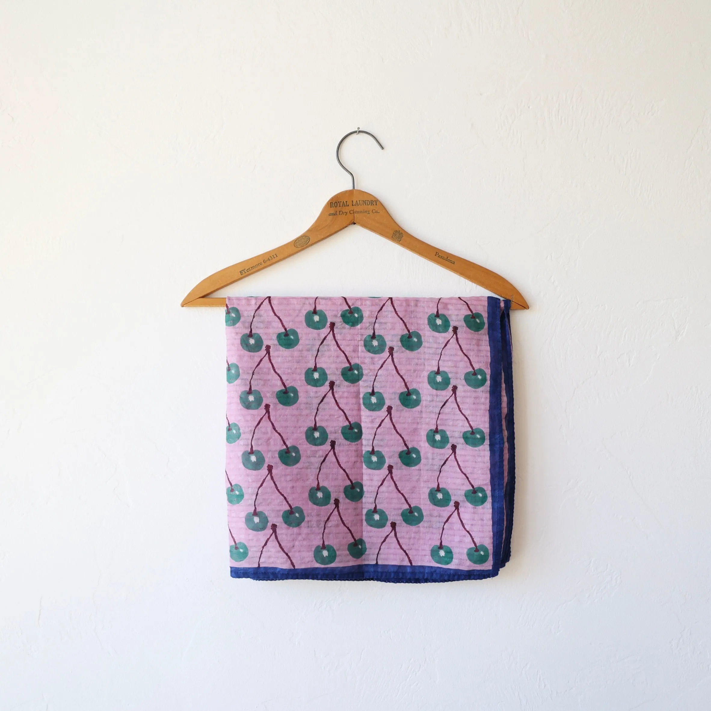 Épice Cotton/Silk Cherry Scarf - Lilac