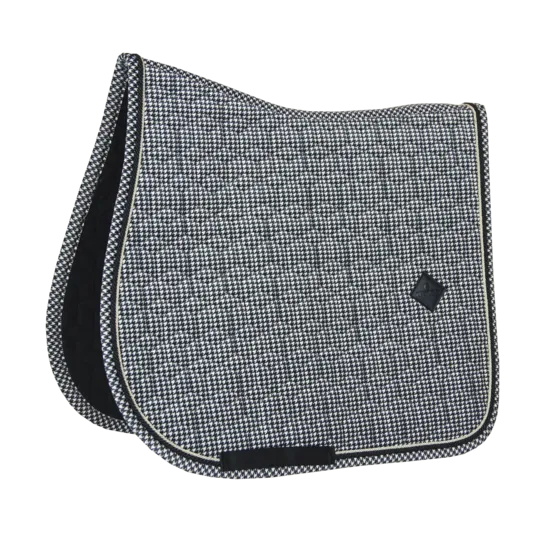 Pied-de-Poule Saddle Jump Pad - Black