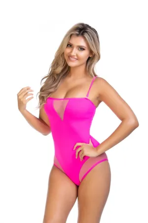 Pink one piece