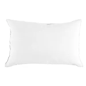 Pom Pom at Home Blair White Linen King Sham ~ 20 x 36 LAST CHANCE SALE ~ LIMITED QUANTITIES