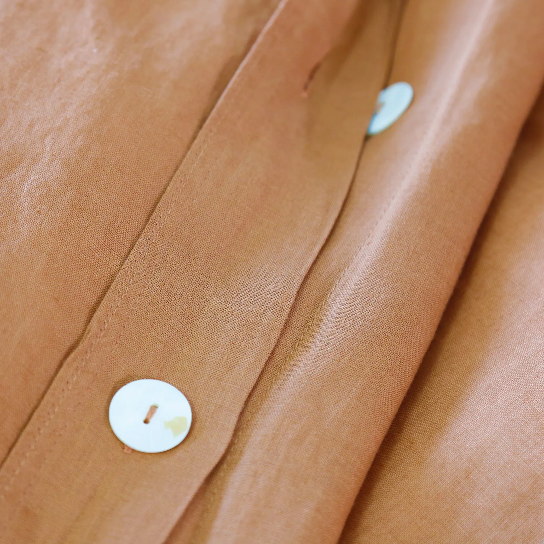 Pom Pom at Home Parker Terracotta Linen Duvet Cover Set ~ Available in Twin, Queen and King Sizes
