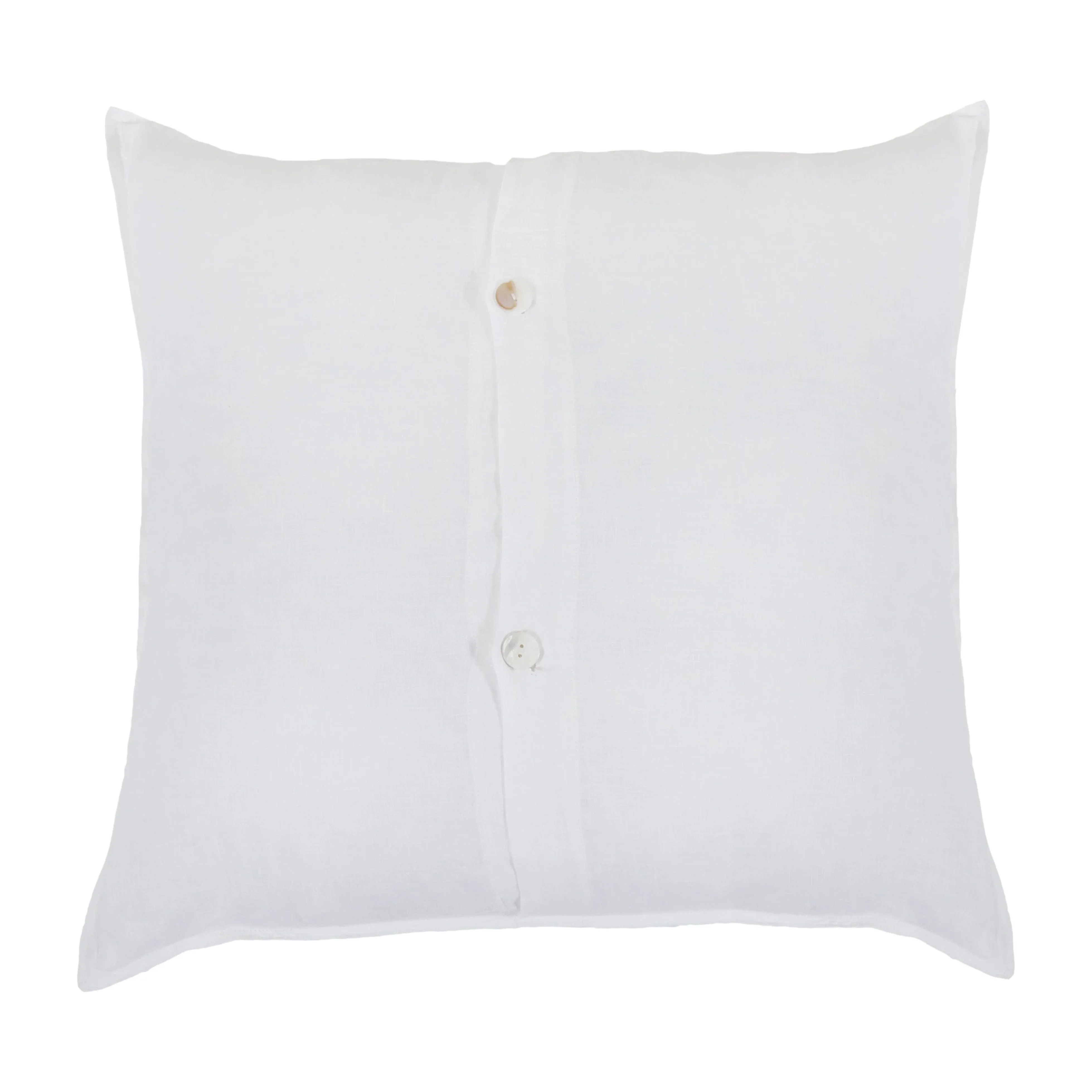 Pom Pom at Home Parker White Linen Duvet Cover Set ~ Available in Twin, Queen and King Sizes