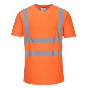 Portwest High Vis T-Shirt met Mesh V-Hals CL.2 S179