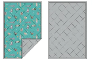Purr-fectly Cozy Quilted Blanket