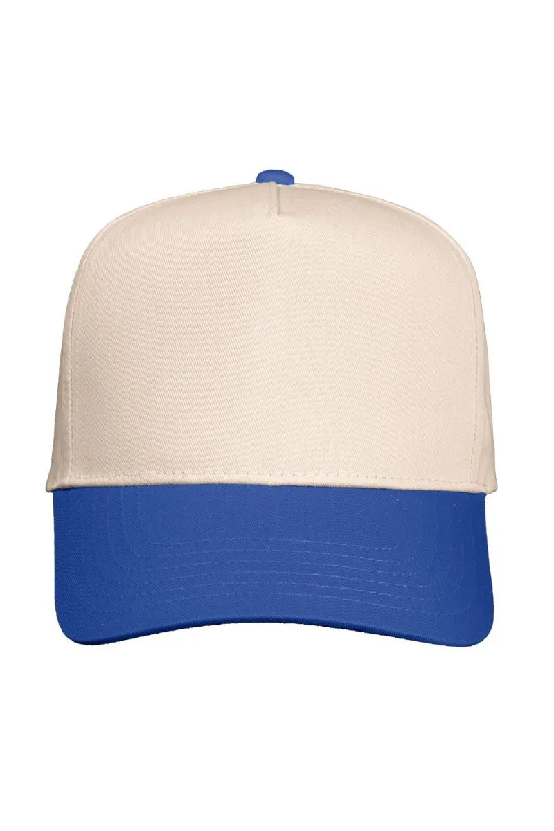 Put It On My Husband's Tab Embroidered Five Panel Twill Cap