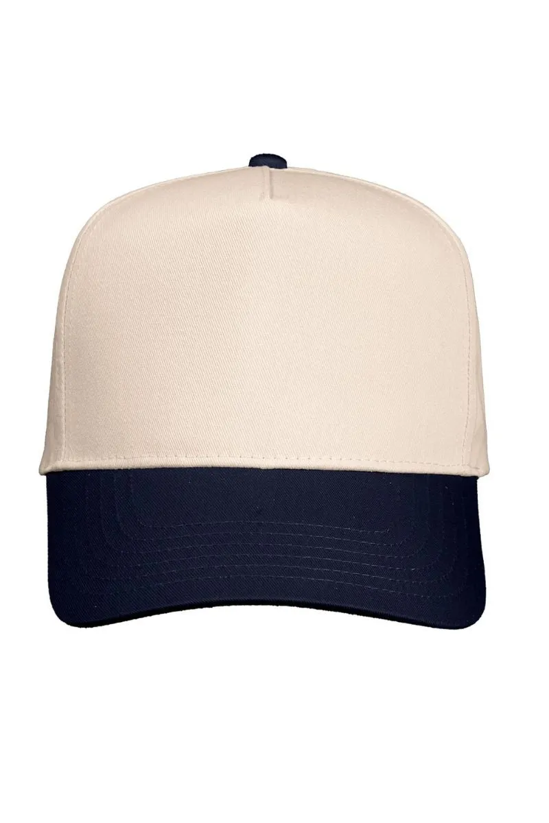Put It On My Husband's Tab Embroidered Five Panel Twill Cap