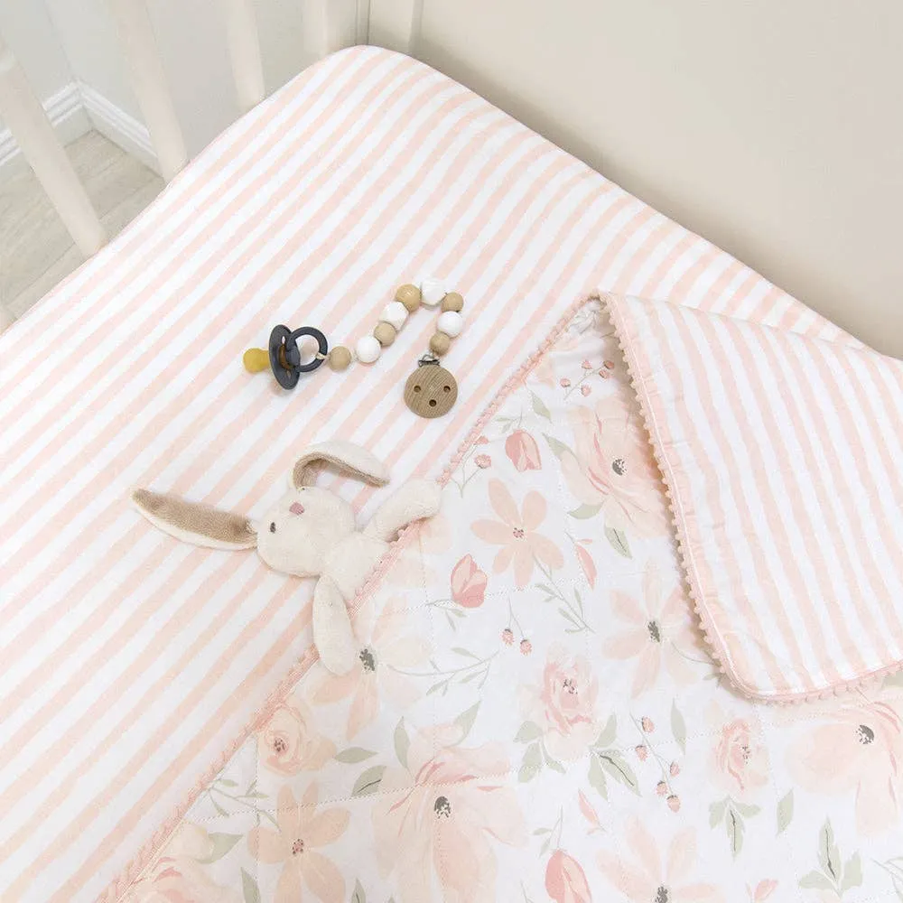 Quilted Cot Comforter - Meadow