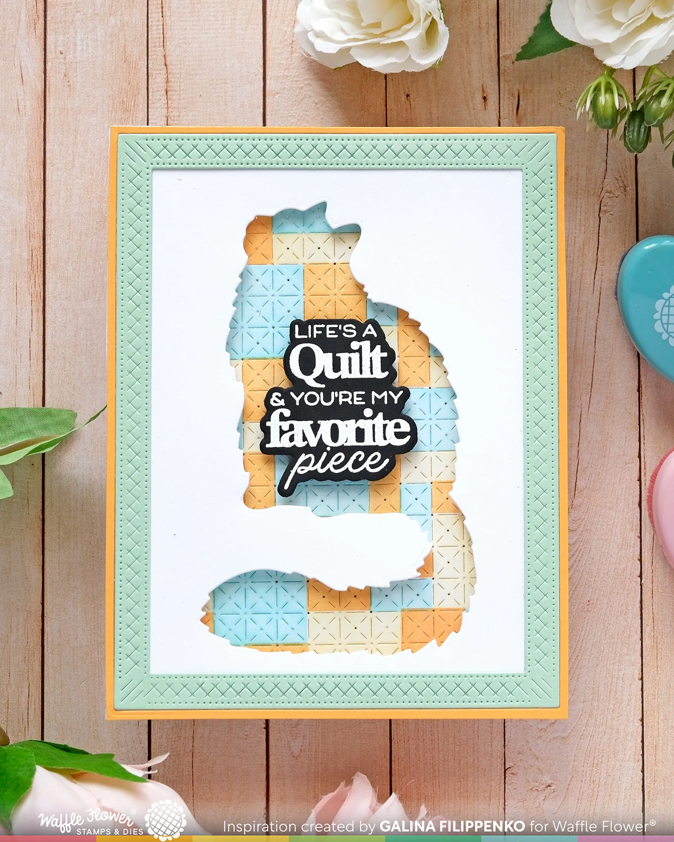 Quilted Frames Die