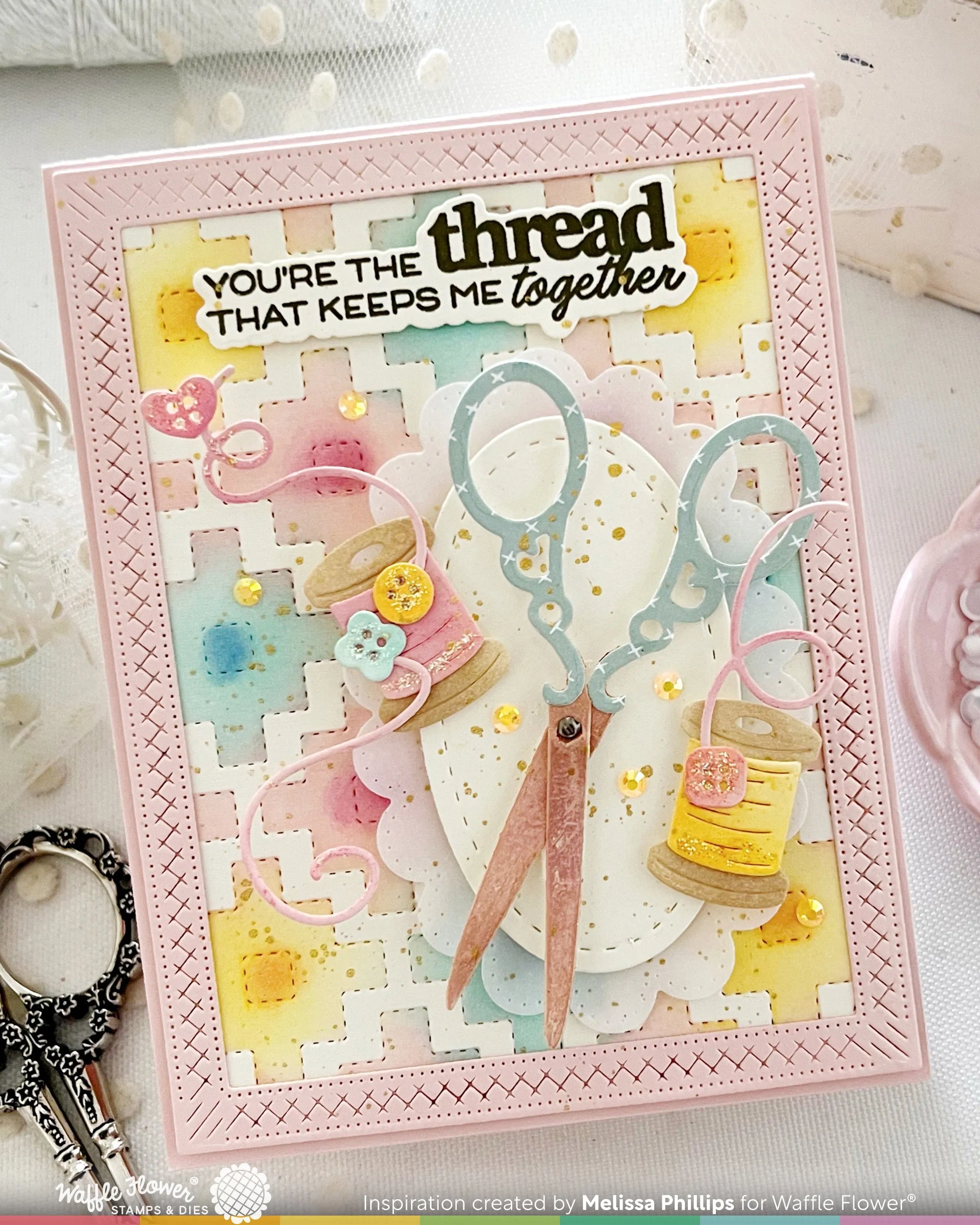 Quilted Frames Die