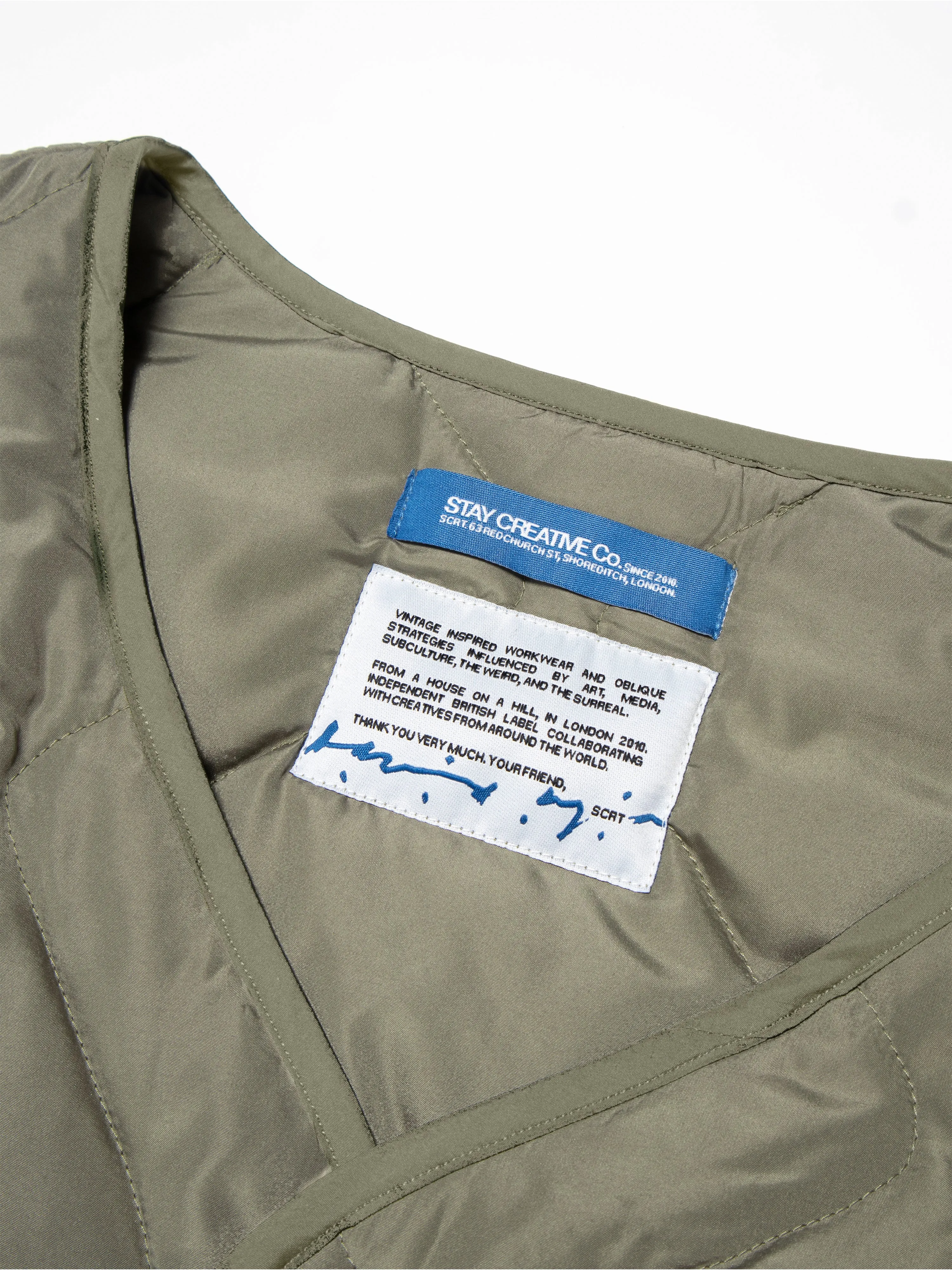 Quilted Jacket - Vetiver