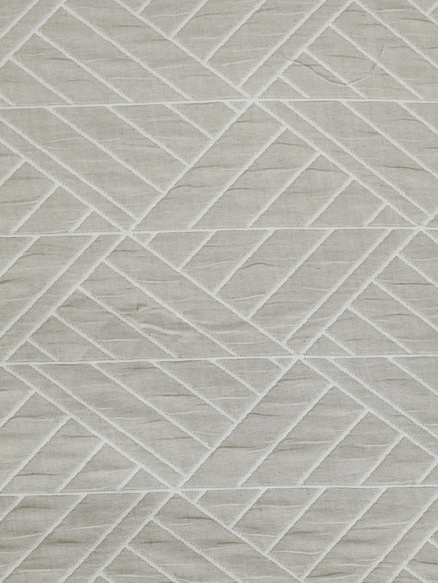 Quilted Jacquard Duvet - Grey