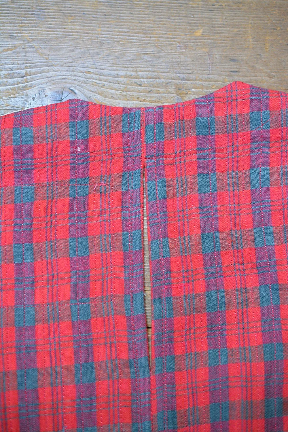 Quilted Khadi Blouse - Chilli & Moss