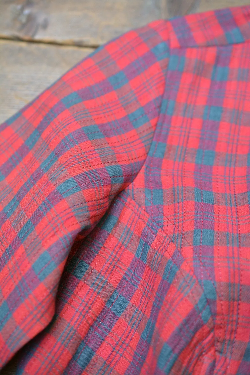 Quilted Khadi Blouse - Chilli & Moss