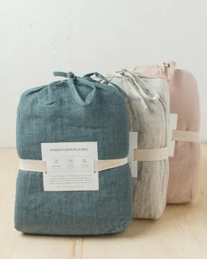 Quilted Play Mat - Denim